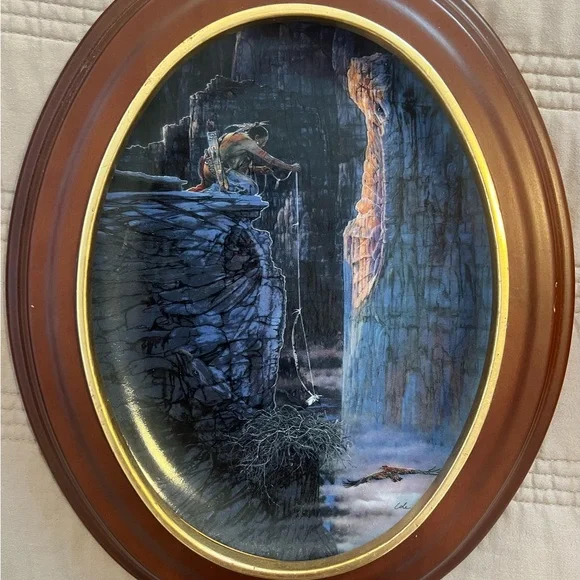 Set of 2 Bradford Exchange 1996 Spirit Journeys Porcelain Plates - Picture 3 of 9